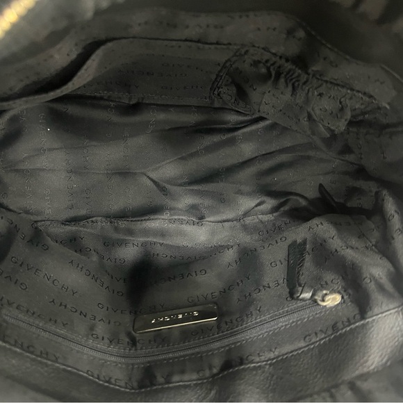 Givenchy Black Monogram Canvas and Leather Zip Satchel - Picture 11 of 15